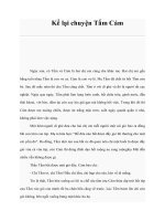 Kể lại chuyện Tấm Cám pot