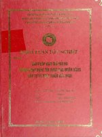 khóa luận tốt nghiệp giải pháp hạn chế rủi ro trong hoạt động tín dụng của ngân hàng đầu tư và phát triển việt nam