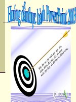 Hướng dẫn thực hành PowerPoint 2003 potx