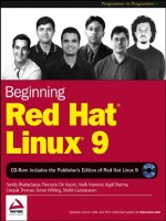beginning red hat linux 9
