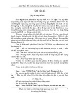 Sáng kiến đổi mới phương pháp giảng dạy Toán học potx