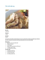 Tôm xốt mật ong docx