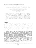 CHUYỂN ĐỔI MÔ HÌNH QUAN HỆ SANG MÔ HÌNH NGỮ NGHĨA DỰA TRÊN ONTOLOGY pot