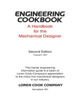 A Handbook for the Mechanical Designer ppt