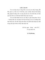 NGHIÊN CỨU SỰ PHÁ VỠ VÀ PHỤC HỒI ĐỐI XỨNG Ở NHIỆT ĐỘ CAO      LUẬN VĂN THẠC SĨ KHOA HỌC VẬT LÝ