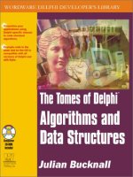 delphi - the tomes of delphi - algorithms and data structures
