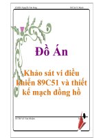 Đồ án: Khảo sát IC dùng cho động cơ