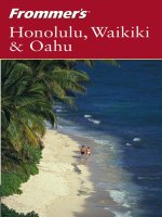 frommer''s honolulu, waikiki and oahu