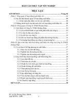 Đánh giá tình hình sản xuất kinh doanh tình hình kinh doanh và xuất khẩu vôi của công ty TNHH hoàng diệp