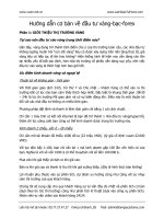 hướng dẫn cách đầu tư vàng