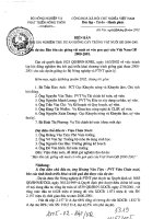 Bảo tồn các giống vật nuôi có vốn gen quý của việt nam