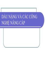 cong nghệ nâng cấp dầu nặng