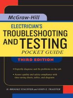 Electrician's troubleshooting and testing pocket guide 1