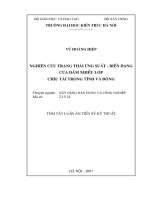 Nghiên cứu trạng thái ứng suất - biến dạng của dầm nhiều lớp chịu tải trọng tĩnh và động