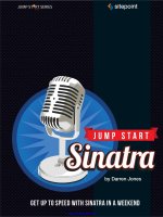 jump start sinatra