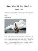 Những Vùng Đất Khó Sống Nhất Hành Tinh potx