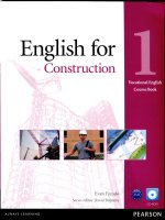 English for construction 1-2012