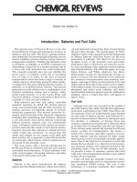 batteries and fuel cells (chemical reviews, vol 104, ns10, 2004)