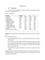 Thảo luận kế toán quản trị