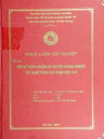 Vấn đề trách nhiệm xã hội của doanh nghiệp Việt Nam trong giai đọan hiện nay