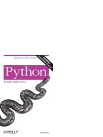 python pocket reference fourth edition