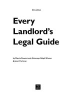 every landlord's legal guide 8th (2006)