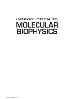 tuszynski - introduction to molecular biophysics (crc, 2003)