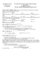 DẠNG ĐỀ ÔN THI TUYỂN SINH LỚP 10