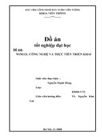 đồ án : WiMAX: CÔNG NGHỆ VÀ THỰC TIỄN TRIỂN KHAI