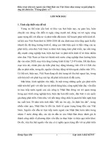 đầu tư trực tiếp nước ngoài của nhật bản vào việt nam thực trạng và giải pháp hướng tới chiến lược trung quốc +1