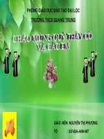 những chuyển biến trong đời sống kinh tế