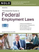the essential guide to federal employment laws 3rd (2011)