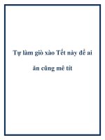 Tự làm giò xào Tết này để ai ăn cũng mê tít pot