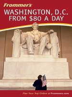 frommer''s washington, d.c. from 80 a day, 12th edition
