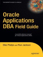 apress oracle applications dba field guide mar.2006