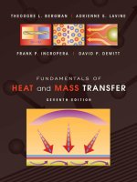 fundamentals of heat and mas transfer seventh edition