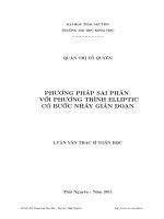 Phương pháp sai nhân với phương trình Elliptic có bước nhảy gián đoạn doc
