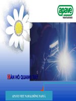 Bài giảng hàn hồ quang tay