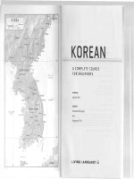living language korean course