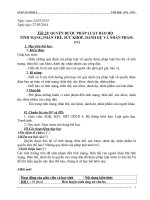 Giáo án bồi dưỡng tham khảo giáo dục công dân 6 theo chuẩn