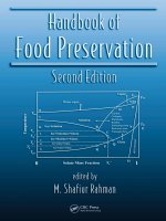 handbook of food preservation