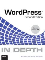 que wordpress in depth 2nd