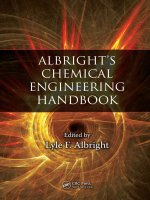 albright's chemical engineering handbook