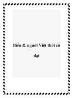 Biển & người Việt thời cổ đại pot