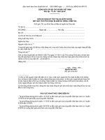 MẪU ĐƠN ĐỀ NGHỊ HỖ TRỢ TÀU BỊ NƯỚC NGOÀI BẮT GIỮ, TỊCH THU HOẶC BỊ ĐÂM HƯ HỎNG, CHÌM TÀU pdf