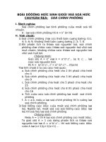 Bồi dưỡng học sinh giỏi toán THCs -chuyên đề số học