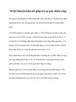 10 lời khuyên hữu ích giúp trẻ tự giác đánh răng potx