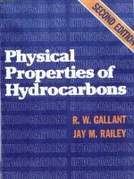 gallant rb and jay railey physical properties of hydrocarbons