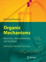 organic mechanisms - reactions, stereochemistry and synthesis