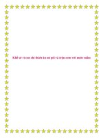 Khổ sở vì con chỉ thích ăn mì gói và trộn cơm với nước mắm. doc